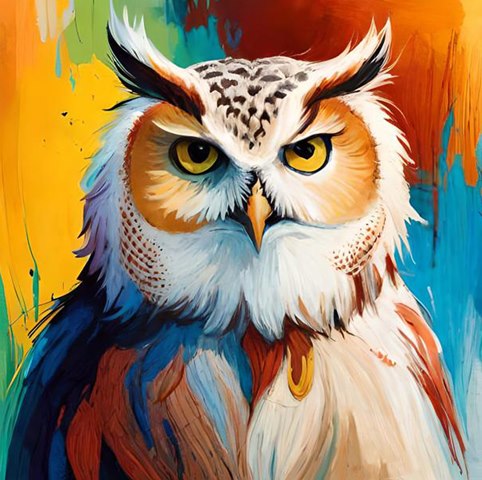 owl 2-80x80 cm- peggy liebenow- acrylic painting kl.jpg